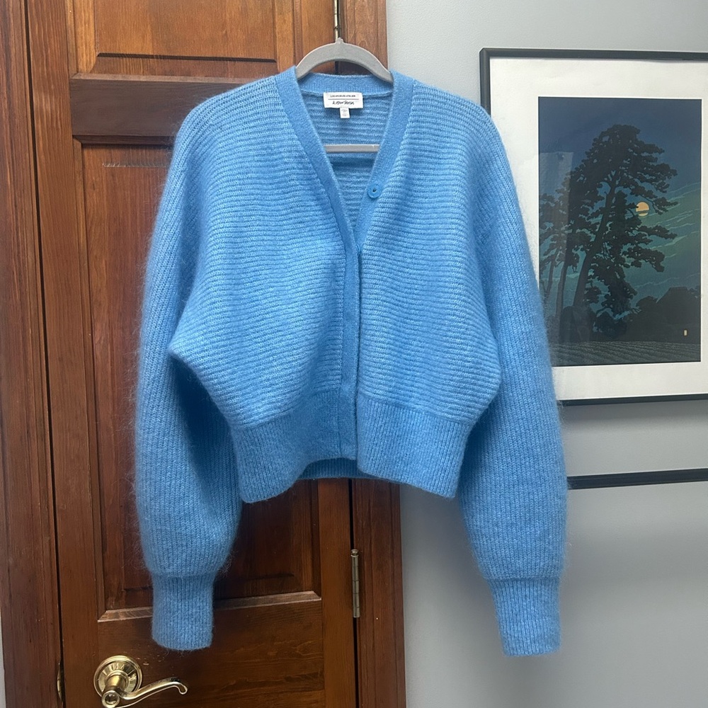 Sky Blue Wool/Mohair Sweater